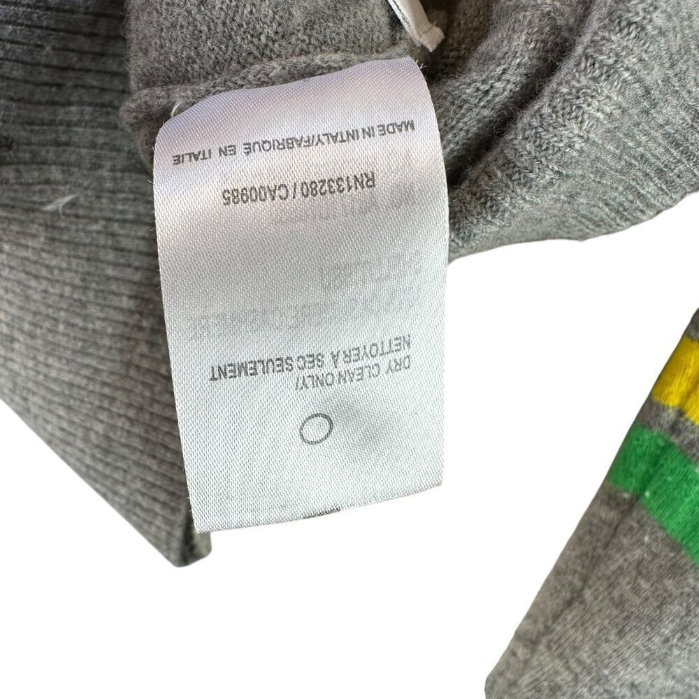 Thom Browne Classic V-Neck Cashmere Cardigan in Gray Size 1/Small 4-Bar Stripe - Picture 10 of 12